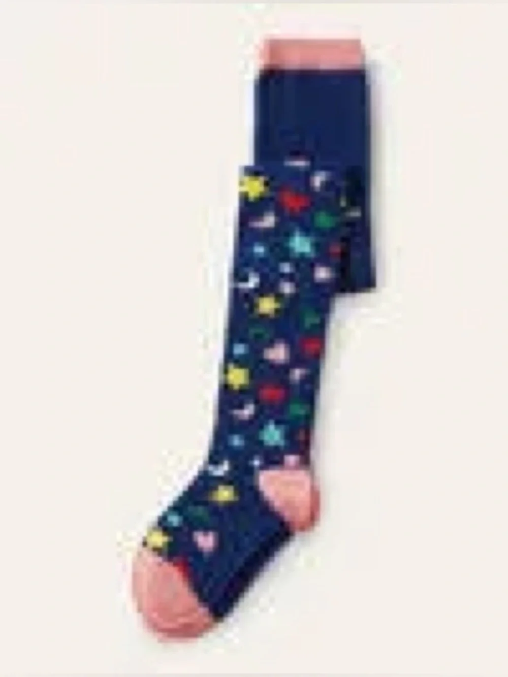 Patterned Tights | Stars Hearts and Moons | 11-12y